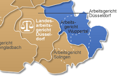 Bezirk des Arbeitsgerichts Wuppertal Bezirk des Arbeitsgerichts Wuppertal