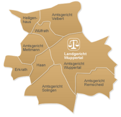 Bezirk des Landgerichts Wuppertal
